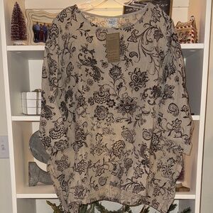 Floral Print Women's Top